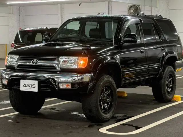 2000 Toyota Hilux Surf SSR-X - photo 1 2000 Toyota Hilux Surf SSR-X Black Painted Truck for sale, Japanese used car export - photo 1 of 47 | GULJI TRADERS