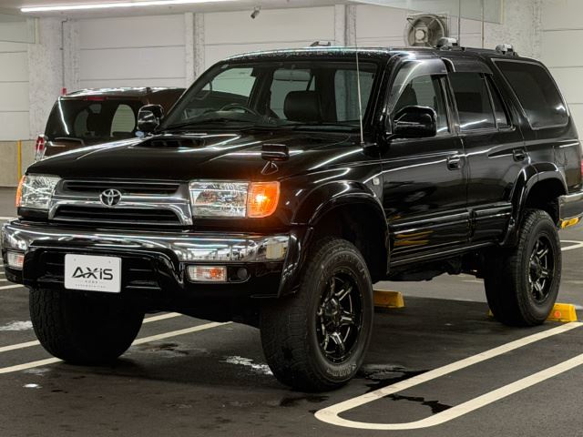 2000 Toyota Hilux Surf SSR-X - photo 1 2000 Toyota Hilux Surf SSR-X Black Painted Truck for sale, Japanese used car export | GULJI TRADERS