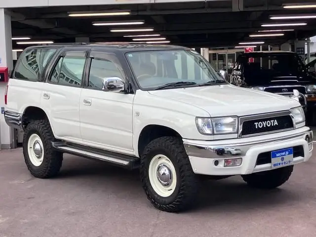 2000 Toyota Hilux Surf SSR-X V Selection Narrow Lift - photo 1 2000 Toyota Hilux Surf SSR-X V Selection Narrow Lift Pearl Color changed Truck for sale, Japanese used car export - photo 1 of 9 | GULJI TRADERS