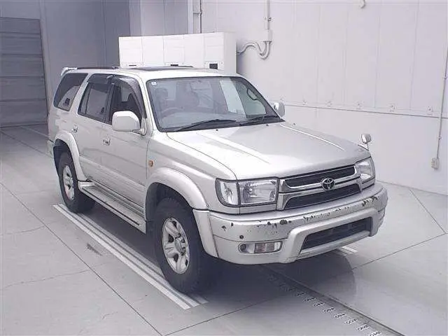 2002 Toyota Hilux Surf 4WD SSR-X - photo 1 2002 Toyota Hilux Surf 4WD SSR-X Silver Truck for sale, Japanese used car export - photo 1 of 11 | GULJI TRADERS
