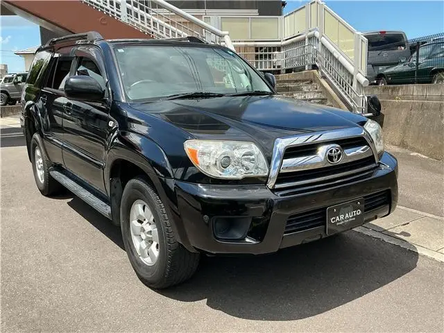 2005 Toyota Hilux Surf SSR-X V Selection Black Truck for sale, Japanese used car export - photo 1 of 33 | GULJI TRADERS