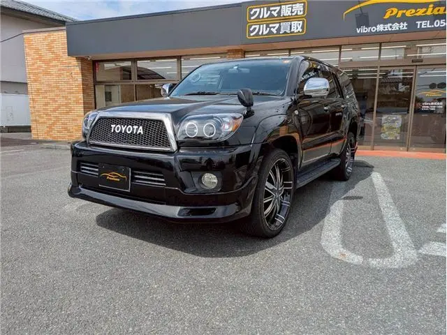 2006 Toyota Hilux Surf SSR-X 4WD Late Model Genuine Aero 22-inch Alloy Wheels - photo 1 2006 Toyota Hilux Surf SSR-X 4WD Late Model Genuine Aero 22-inch Alloy Wheels Black Truck for sale, Japanese used car export - photo 1 of 37 | GULJI TRADERS