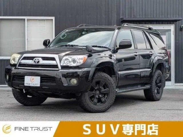 2007 Toyota Hilux Surf SSR-G - photo 1 2007 Toyota Hilux Surf SSR-G Black Truck for sale, Japanese used car export | GULJI TRADERS