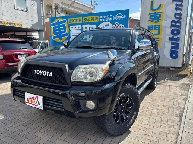 2007 Toyota Hilux Surf 2.7 SSR-X Limited 4WD - photo 1 2007 Toyota Hilux Surf 2.7 SSR-X Limited 4WD Black Truck for sale, Japanese used car export | GULJI TRADERS