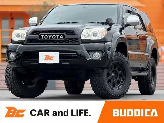 2009 Toyota Hilux Surf SSR-G ★Late Model★ 4WD ★Leather Seats★ Lift-up ★゙ - photo 1 2009 Toyota Hilux Surf SSR-G ★Late Model★ 4WD ★Leather Seats★ Lift-up ★゙ Black Truck for sale, Japanese used car export | GULJI TRADERS