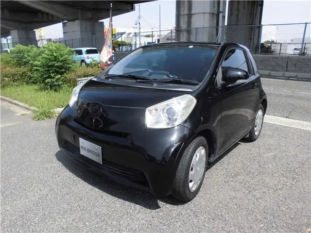 2008 Toyota IQ 100G★Front and rear dashcam★Genuine audio★ Black Sedan for sale, Japanese used car export - photo 1 of 21 | GULJI TRADERS