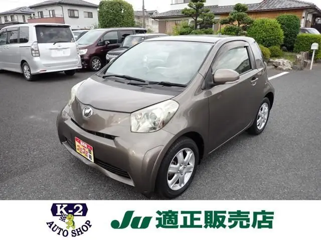 2008 Toyota IQ 1.0 100G Leather Package - photo 1 2008 Toyota IQ 1.0 100G Leather Package Brown Sedan for sale, Japanese used car export - photo 1 of 17 | GULJI TRADERS