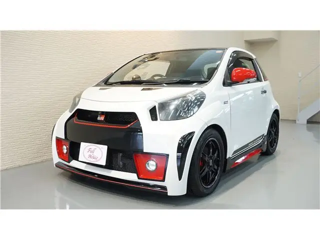 2009 Toyota IQ Gazoo Racing Tuned by MN Veilside Aero - photo 1 2009 Toyota IQ Gazoo Racing Tuned by MN Veilside Aero Pearl Sedan for sale, Japanese used car export | GULJI TRADERS