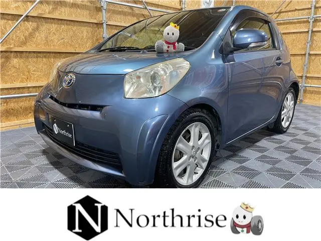 2009 Toyota IQ 100G - photo 1 2009 Toyota IQ 100G Blue Sedan for sale, Japanese used car export - photo 1 of 47 | GULJI TRADERS