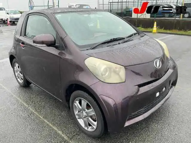 2009 Toyota IQ 100G Leather Package + Purple Sedan for sale, Japanese used car export - photo 1 of 12 | GULJI TRADERS