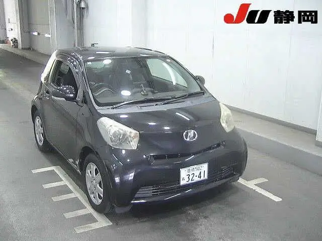 2010 Toyota IQ 100G Leather Package Black Sedan for sale, Japanese used car export - photo 1 of 9 | GULJI TRADERS