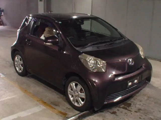 2010 Toyota IQ 100G Leather Package - photo 1 2010 Toyota IQ 100G Leather Package Purple Sedan for sale, Japanese used car export | GULJI TRADERS