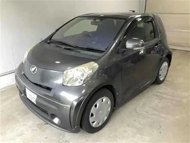 2014 Toyota IQ 100X Gray Sedan for sale, Japanese used car export - photo 1 of 4 | GULJI TRADERS