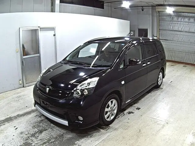 2014 Toyota Isis Platana V Selection Noir Black Van for sale, Japanese used car export - photo 1 of 5 | GULJI TRADERS