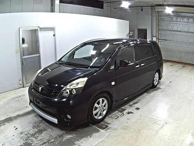 2015 Toyota Isis Platana V Selection Noir Black Van for sale, Japanese used car export - photo 1 of 5 | GULJI TRADERS