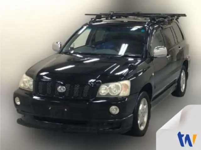 2003 Toyota Kluger S Package Black SUV for sale, Japanese used car export | GULJI TRADERS