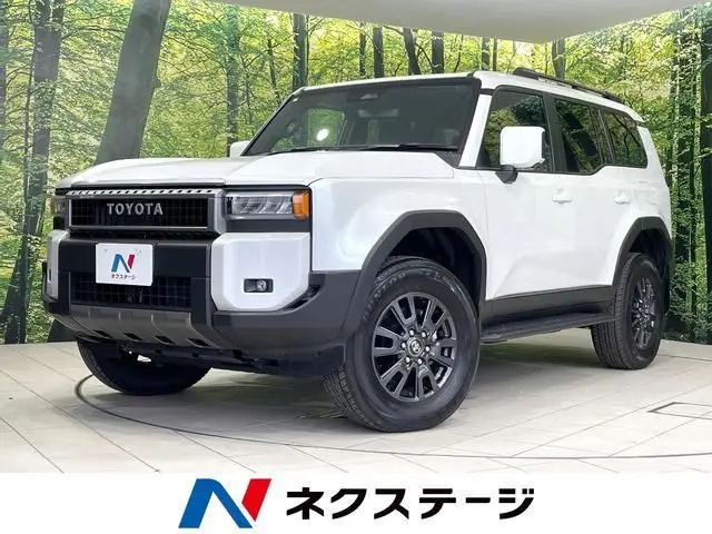 2025 Toyota Land Cruiser VX White Jeep for sale, Japanese used car export - photo 1 of 9 | GULJI TRADERS