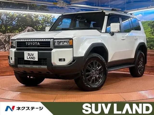 2025 Toyota Land Cruiser VX White Jeep for sale, Japanese used car export - photo 1 of 9 | GULJI TRADERS