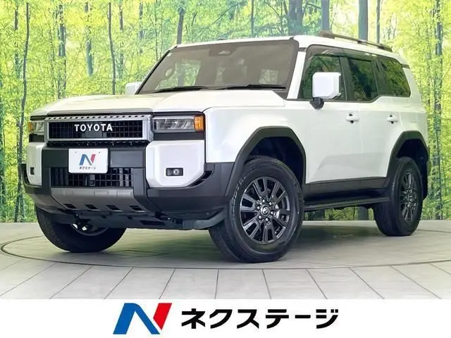 2025 Toyota Land Cruiser VX White Jeep for sale, Japanese used car export - photo 1 of 9 | GULJI TRADERS