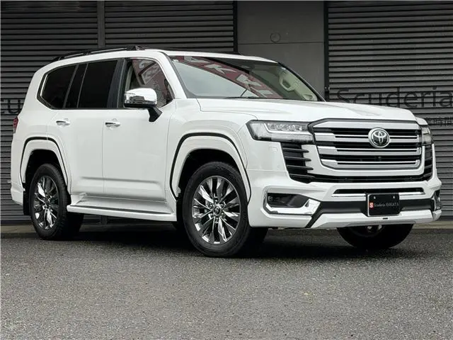 2026 Toyota Land Cruiser 300ZX, Modellista Aero, JBL, Rear Enter T, Rear Differential Lock - photo 1 2026 Toyota Land Cruiser 300ZX, Modellista Aero, JBL, Rear Enter T, Rear Differential Lock White Jeep for sale, Japanese used car export - photo 1 of 36 | GULJI TRADERS