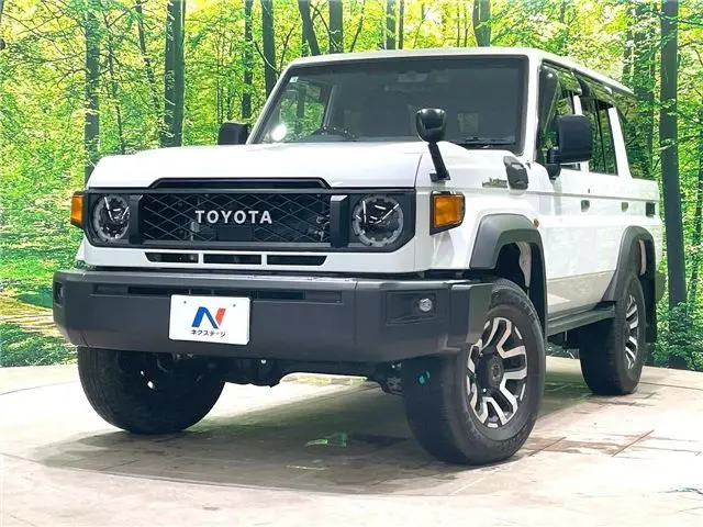 2026 Toyota Land Cruiser AX - photo 1 2026 Toyota Land Cruiser AX White Jeep for sale, Japanese used car export - photo 1 of 30 | GULJI TRADERS