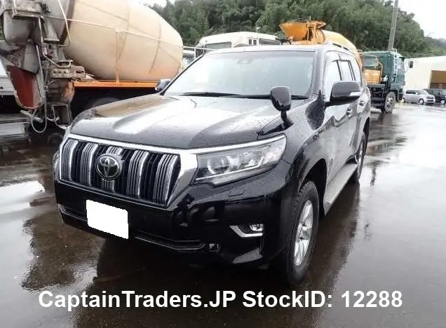 2018 Toyota Land Cruiser Prado Black SUV for sale, Japanese used car export - photo 1 of 7 | GULJI TRADERS