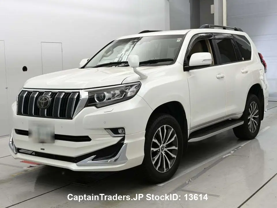 2018 Toyota Land Cruiser Prado Pearl SUV for sale, Japanese used car export - photo 1 of 13 | GULJI TRADERS