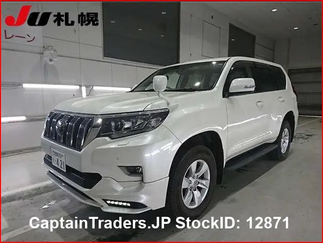 2019 Toyota Land Cruiser Prado - photo 1 2019 Toyota Land Cruiser Prado Pearl SUV for sale, Japanese used car export | GULJI TRADERS