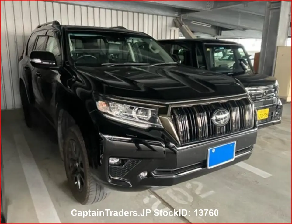 2021 Toyota Land Cruiser Prado Black SUV for sale, Japanese used car export - photo 1 of 40 | GULJI TRADERS