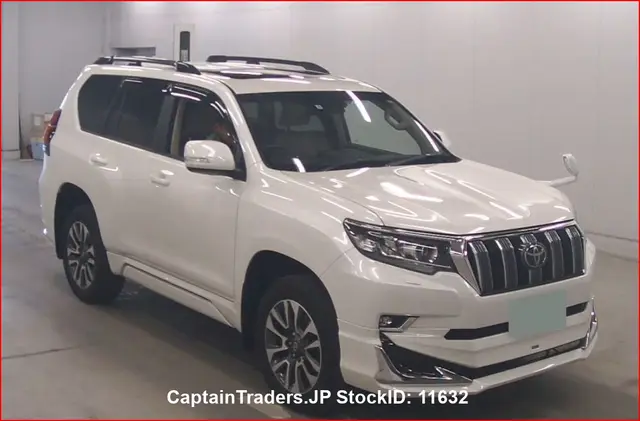 2021 Toyota Land Cruiser Prado Pearl SUV for sale, Japanese used car export | GULJI TRADERS