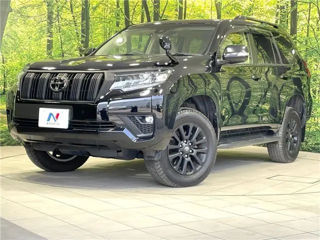 2023 Toyota Land Cruiser Prado TX L Package Matte Black Edition - photo 1 2023 Toyota Land Cruiser Prado TX L Package Matte Black Edition Black Jeep for sale, Japanese used car export | GULJI TRADERS