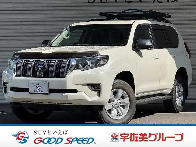 2023 Toyota Land Cruiser Prado TX - photo 1 2023 Toyota Land Cruiser Prado TX Pearl Jeep for sale, Japanese used car export | GULJI TRADERS