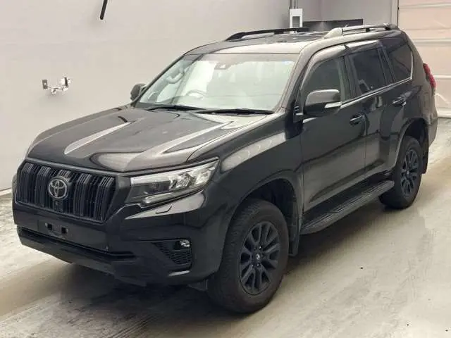 2023 Toyota Land Cruiser Prado TXL Package Matte Bra 4WD - photo 1 2023 Toyota Land Cruiser Prado TXL Package Matte Bra 4WD Black Jeep for sale, Japanese used car export - photo 1 of 17 | GULJI TRADERS