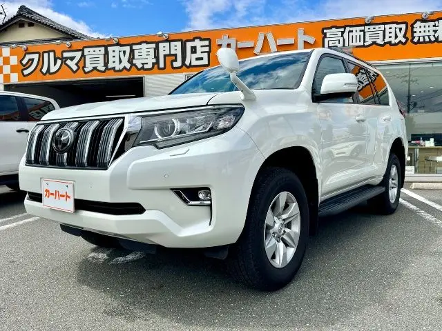 2023 Toyota Land Cruiser Prado TX - photo 1 2023 Toyota Land Cruiser Prado TX Pearl Jeep for sale, Japanese used car export - photo 1 of 24 | GULJI TRADERS