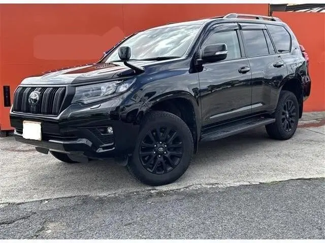 2023 Toyota Land Cruiser Prado TX L Package Matte Black - photo 1 2023 Toyota Land Cruiser Prado TX L Package Matte Black Black Jeep for sale, Japanese used car export - photo 1 of 9 | GULJI TRADERS