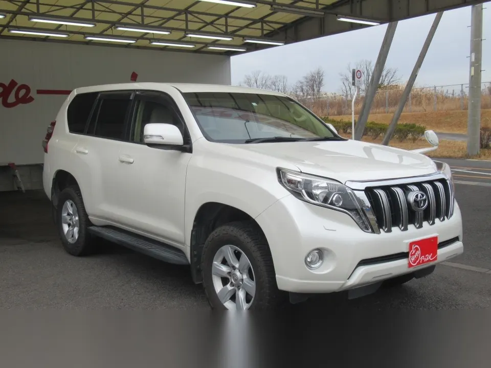 2016 Toyota Land Cruiser Prado Push Start Tx L Package Pearl SUV for sale, Japanese used car export - photo 1 of 40 | GULJI TRADERS