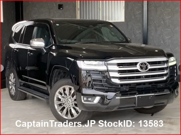 2025 Toyota Land Crusier Black SUV for sale, Japanese used car export | GULJI TRADERS