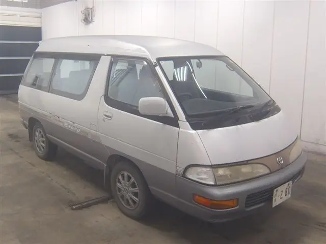 1996 Toyota Liteace Wagon GXL - photo 1 1996 Toyota Liteace Wagon GXL Silver Van for sale, Japanese used car export - photo 1 of 7 | GULJI TRADERS