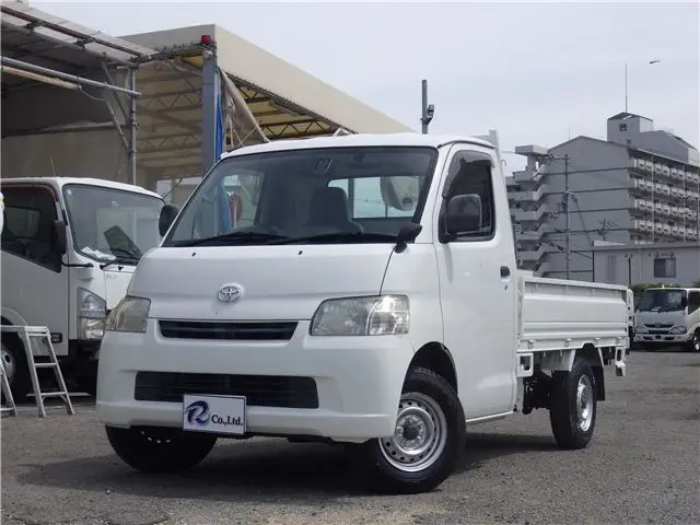 2017 Toyota Liteace Wagon Flatbed truck, DX model, 0.8t, manual transmission, gasoline engine. White Van for sale, Japanese used car export | GULJI TRADERS