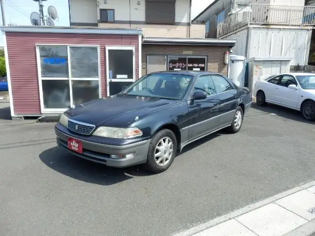 1998 Toyota Mark II Grande Green Sedan for sale, Japanese used car export - photo 1 of 39 | GULJI TRADERS