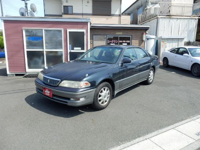 1998 Toyota Mark II Grande Green Sedan for sale, Japanese used car export | GULJI TRADERS