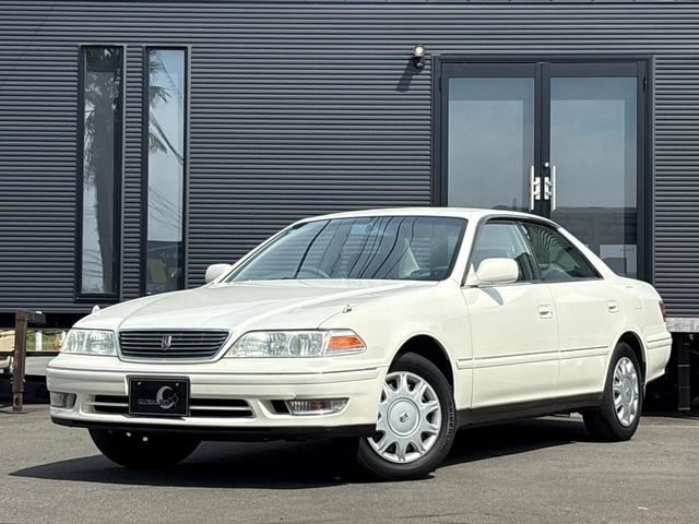 1998 Toyota Mark II ★Grande★Genuine 5-speed manual transmission★1G-FE engine★Power seats Pearl Sedan for sale, Japanese used car export | GULJI TRADERS