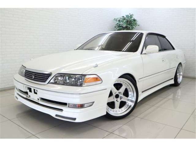 1999 Toyota Mark II Grande Regalia Late Model Full - photo 1 1999 Toyota Mark II Grande Regalia Late Model Full White Sedan for sale, Japanese used car export | GULJI TRADERS