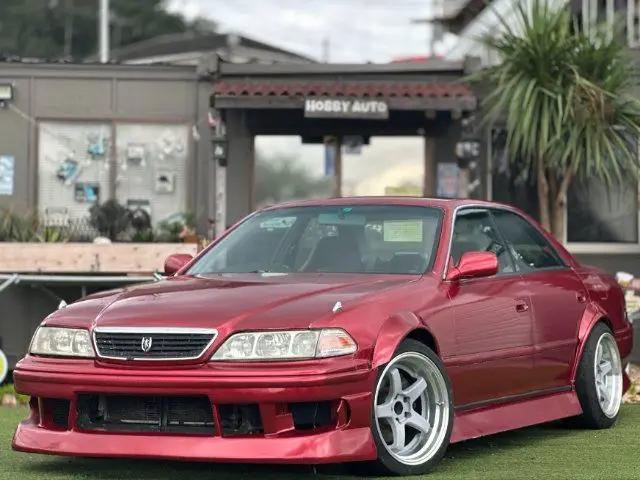 1999 Toyota Mark II Tourer V Red Color changed Sedan for sale, Japanese used car export | GULJI TRADERS
