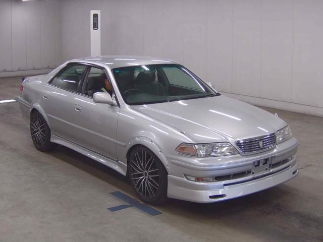 1999 Toyota Mark II Grande Four Silver Sedan for sale, Japanese used car export | GULJI TRADERS
