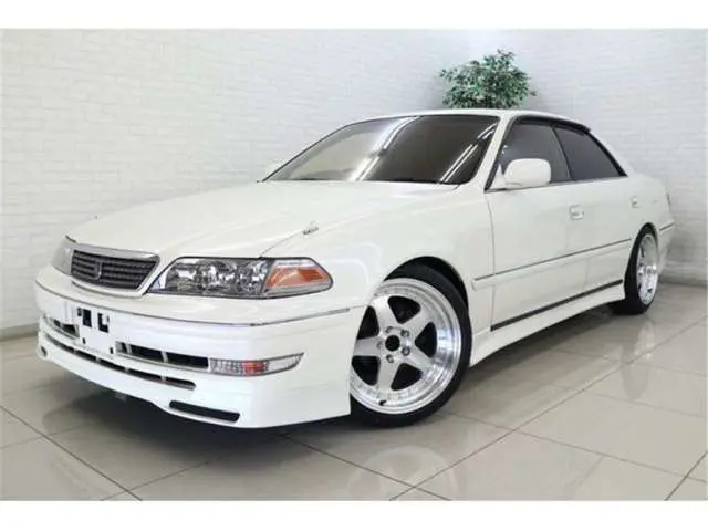 2000 Toyota Mark II Grande Regalia G Edition White Sedan for sale, Japanese used car export | GULJI TRADERS