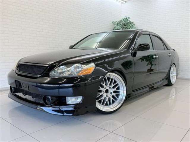 2000 Toyota Mark II Grande IR-V 1JZ Turbo - photo 1 2000 Toyota Mark II Grande IR-V 1JZ Turbo Black Color changed Sedan for sale, Japanese used car export | GULJI TRADERS