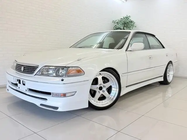 2000 Toyota Mark II Grande G Pearl Sedan for sale, Japanese used car export - photo 1 of 9 | GULJI TRADERS