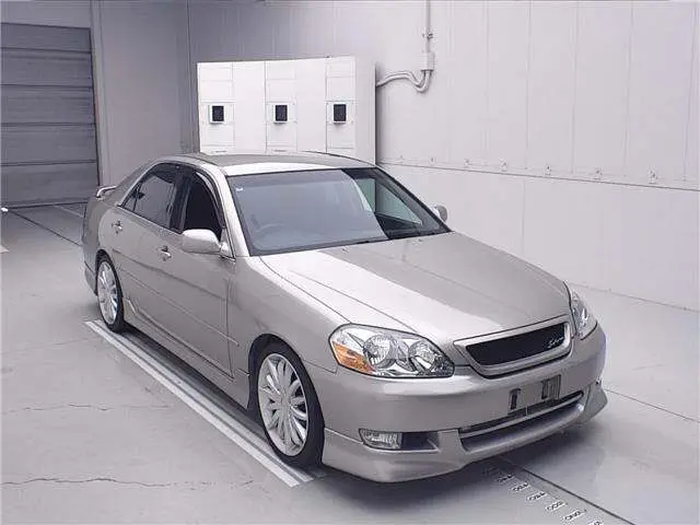 2001 Toyota Mark II iR-V Fortuna Gray Sedan for sale, Japanese used car export - photo 1 of 11 | GULJI TRADERS