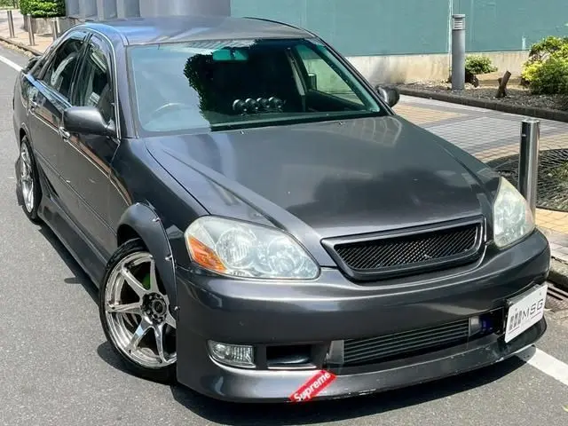 2001 Toyota Mark II Grande iR-V Gunmetal Sedan for sale, Japanese used car export | GULJI TRADERS
